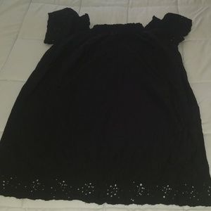 Old Navy Black Lace summer top